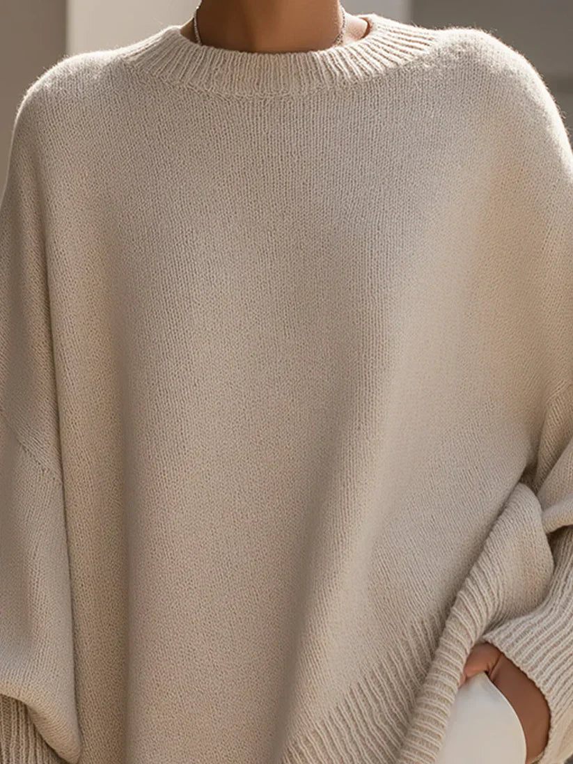 Valentina | Sueter tipo poncho extra grande