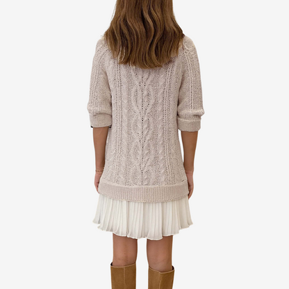 Vestido suéter de punto Gaëlle™