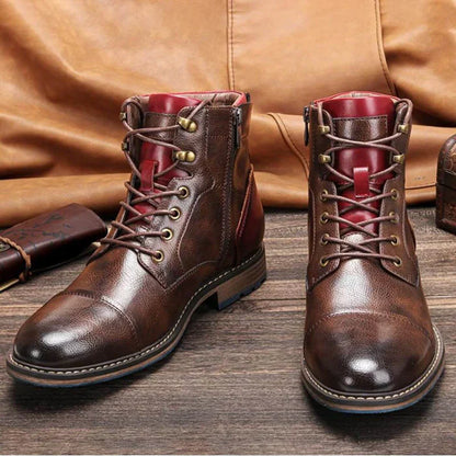 Augustin | Botines de piel para hombre