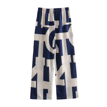 ALICIA™ CONJUNTO DOS PIEZAS CAMISA + PANTALON INFORMAL