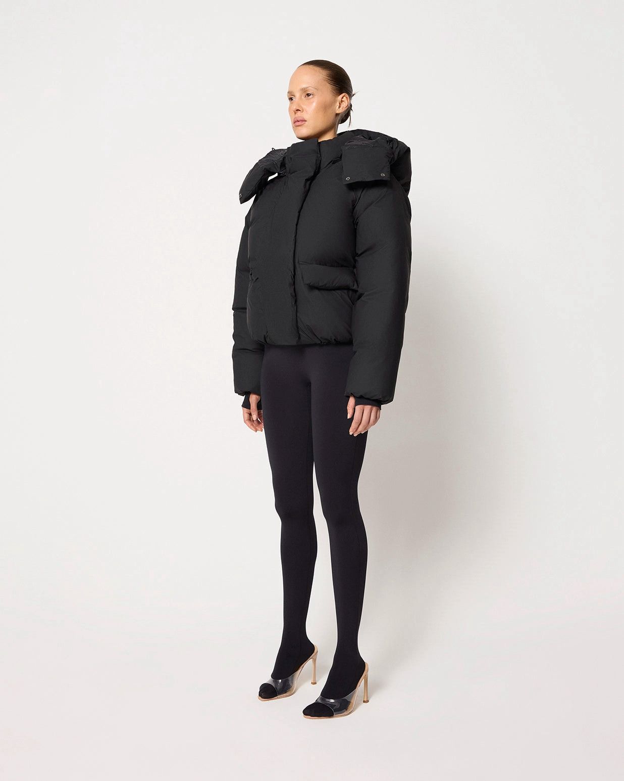 Chaqueta acolchada extragrande Lea