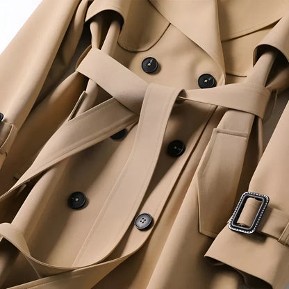 Clementine | Gabardina elegante y atemporal para mujer