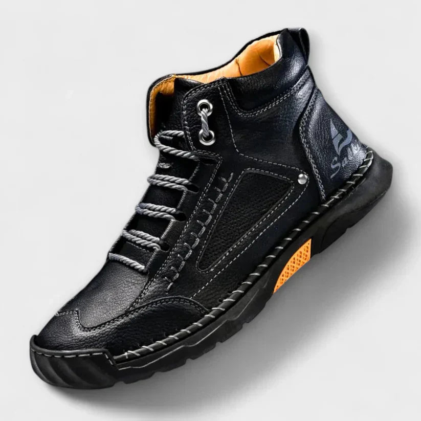 ZAPATOS ALTOS DE CUERO INDESTRUCTIBLES, IMPERMEABLES Y ORTOPEDICOS